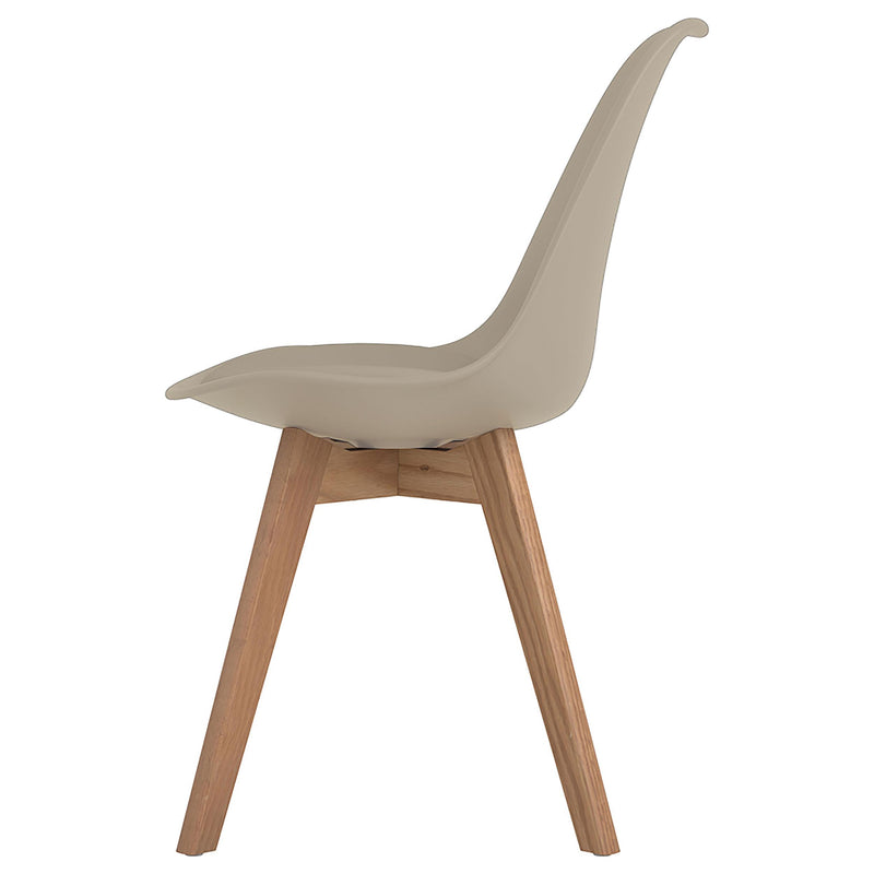  Coaster Furniture Caballo 110152 Polypropylene Dining Side Chair - Tan IMAGE 4