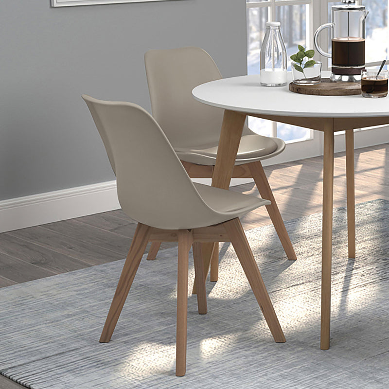 Coaster Furniture Caballo 110152 Polypropylene Dining Side Chair - Tan IMAGE 9