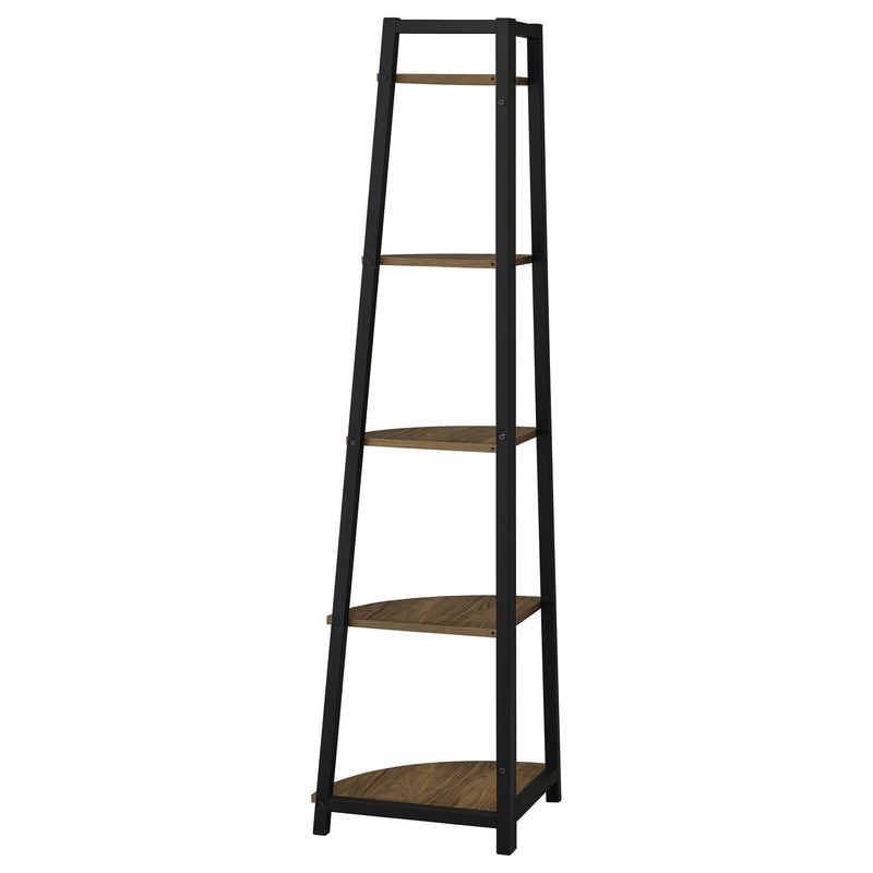 Coaster Furniture Jacksonville 805497 Corner Bookcase IMAGE 4