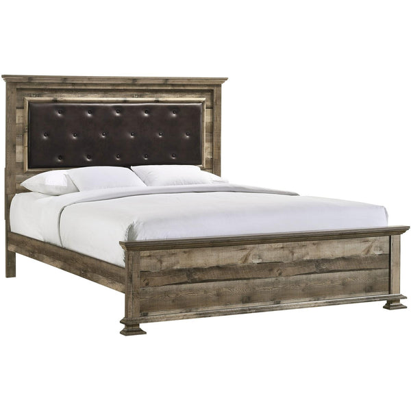 Elements International Cortez King Panel Bed CZ100KB IMAGE 1