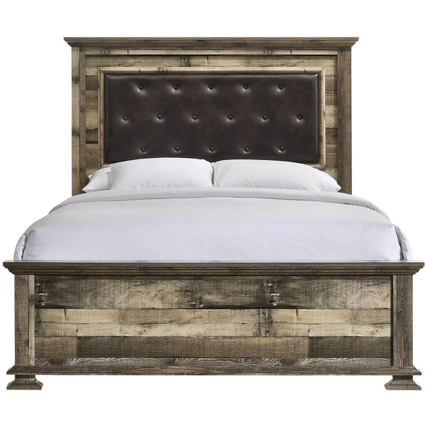 Elements International Cortez Queen Panel Bed CZ100QB IMAGE 1
