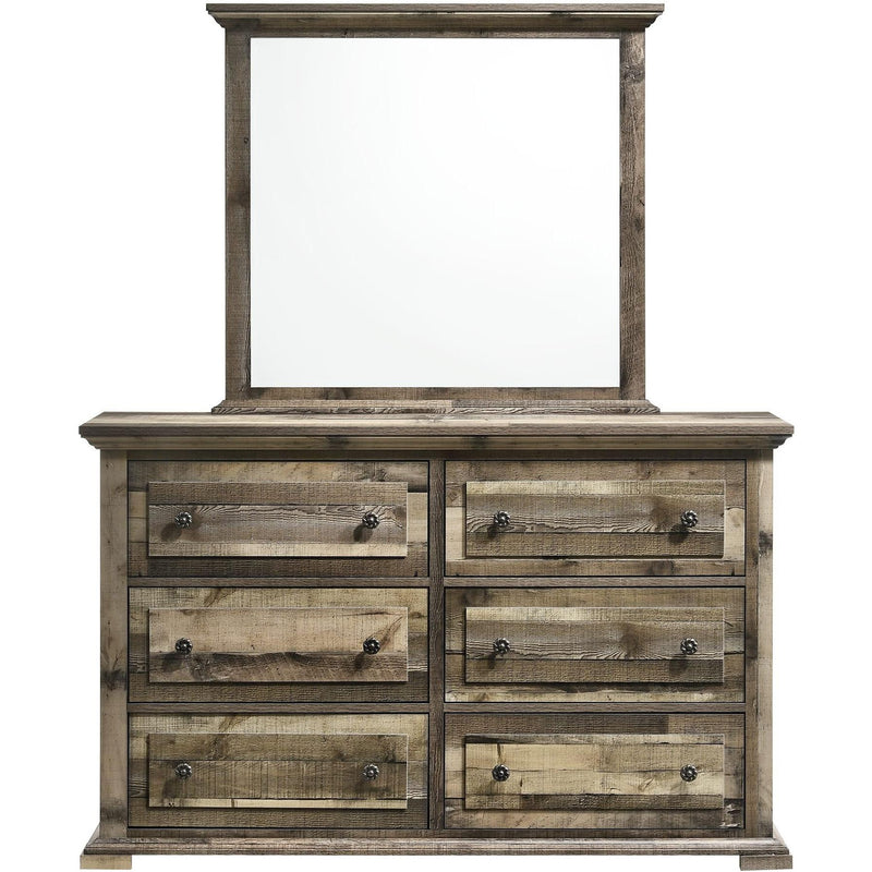 Elements International Cortez 6-Drawer Dresser CZ100DR IMAGE 2