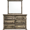  Elements International Cortez CZ100MR Dresser Mirror IMAGE 2