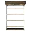  Elements International Bailey BY520FB Full Bookcase Bed with Bluetooth IMAGE 3