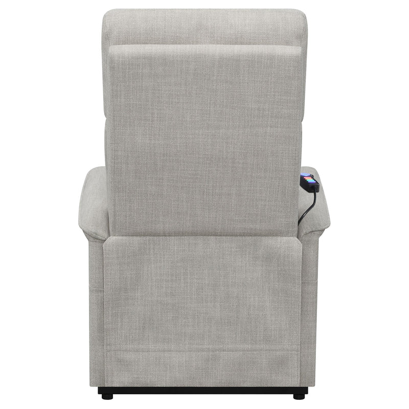 Coaster Furniture Fabric Lift Chair with Heat and Massage 609407P IMAGE 8