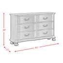  Elements International Avery AV600DR 6-Drawer Dresser IMAGE 10