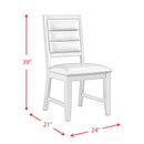  Elements International DFH100SC Side Chair IMAGE 13