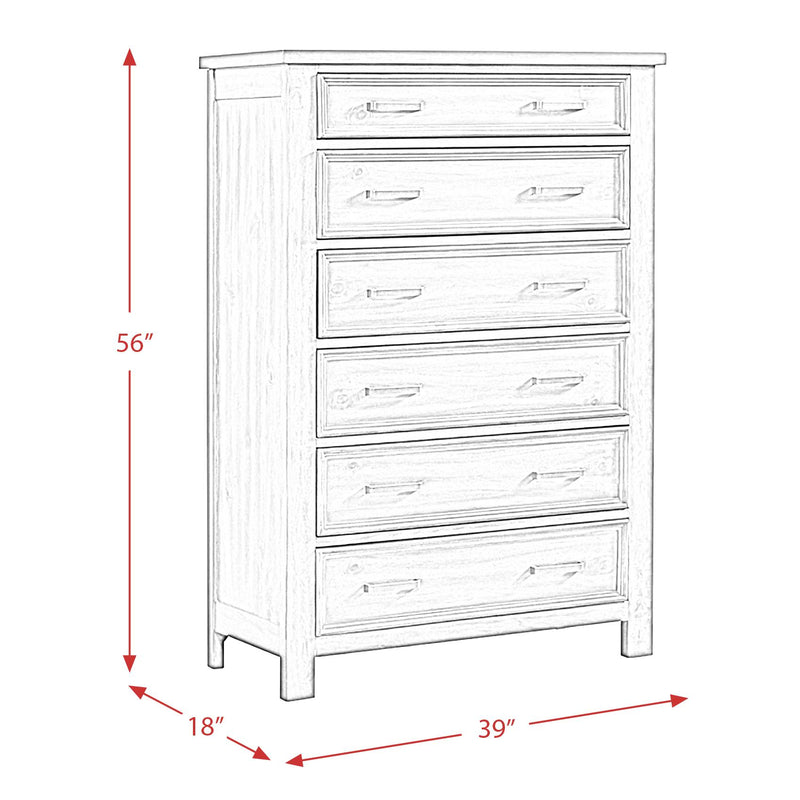  Elements International Sullivan SV500CH 6-Drawer Chest IMAGE 11
