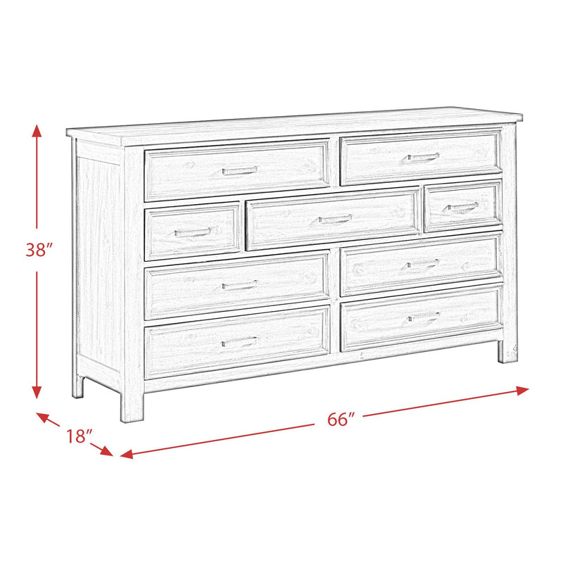  Elements International Sullivan SV500DR 9-Drawer Dresser IMAGE 11