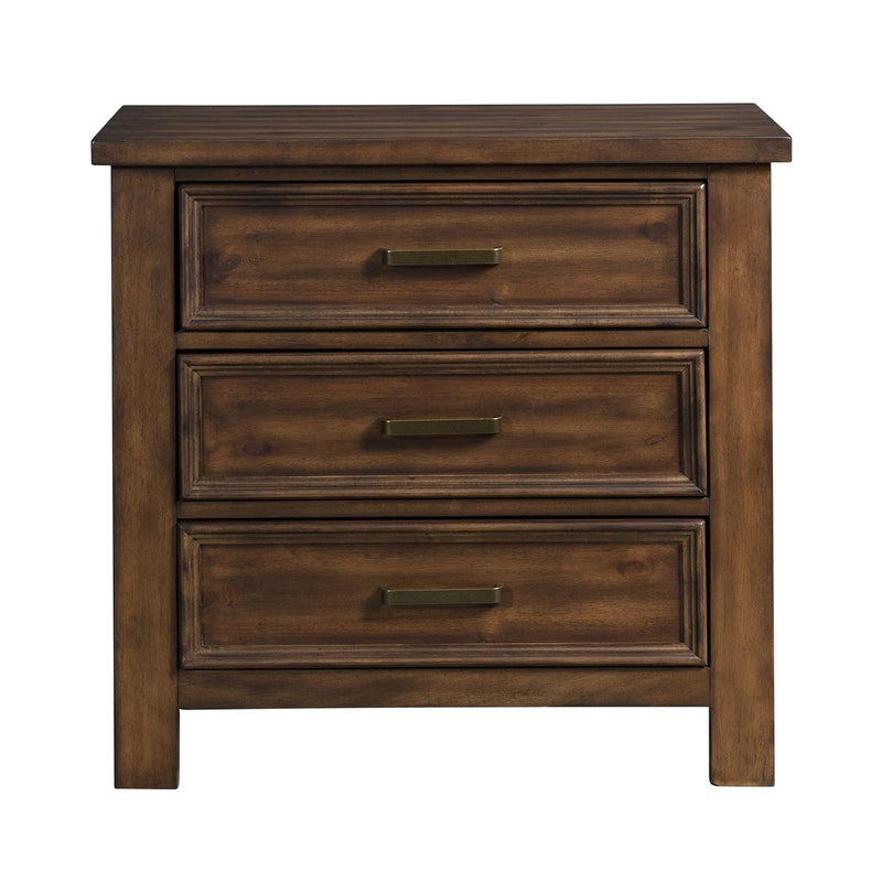  Elements International Sullivan SV500NS 3-Drawer Nightstand IMAGE 2