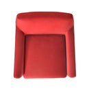  Elements International Lampur ULP3201100E Accent Arm Chair - Red IMAGE 5