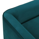  Elements International Tilly UTL1810700BNWWE Upholstered Bench - Peacock IMAGE 5