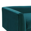  Elements International Tilly UTL1810700BNWWE Upholstered Bench - Peacock IMAGE 6