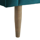  Elements International Tilly UTL1810700BNWWE Upholstered Bench - Peacock IMAGE 7