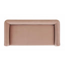  Elements International Tilly UTL1812700BNWWE Upholstered Bench - Blush IMAGE 4