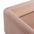  Elements International Tilly UTL1812700BNWWE Upholstered Bench - Blush IMAGE 5