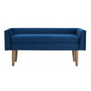  Elements International Tilly UTL1815700BNWWE Upholstered Bench - Cobalt IMAGE 2
