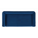  Elements International Tilly UTL1815700BNWWE Upholstered Bench - Cobalt IMAGE 4