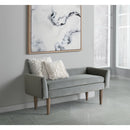  Elements International Tilly UTL1820700BNWWE Upholstered Bench - Ash IMAGE 8