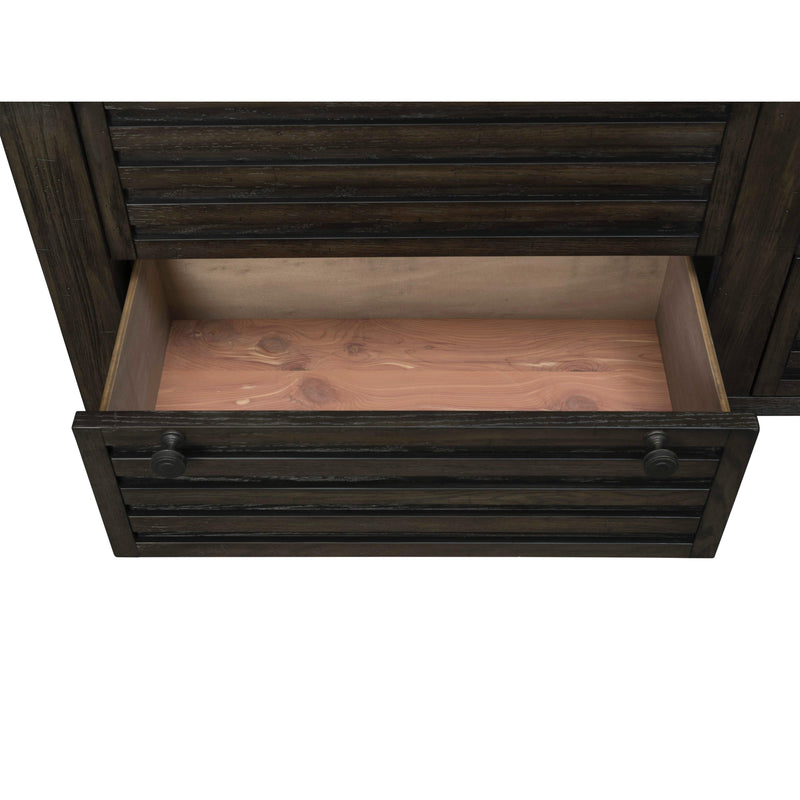  Elements International Shelter Bay SB600KB King Storage Bed IMAGE 3