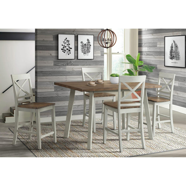  Elements International El Paso DEP4005CS 5 pc Counter Height Dinette IMAGE 1