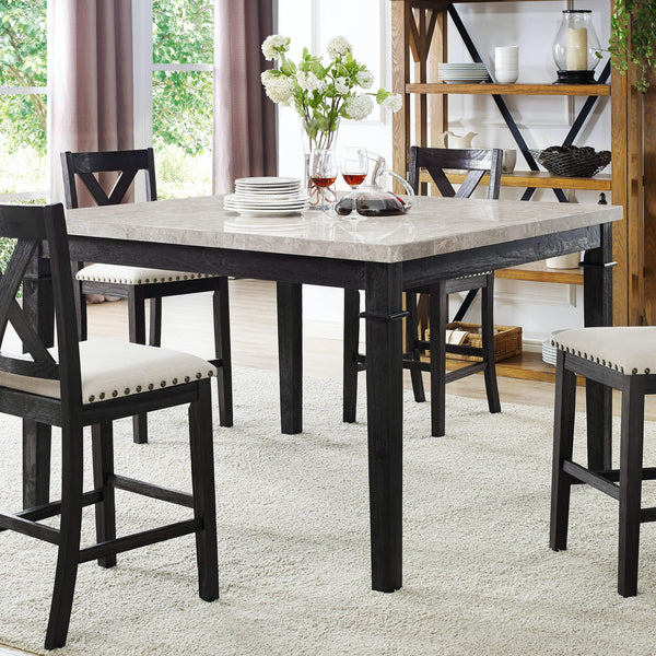  Elements International Greystone DGS100CDTB Counter Height Dining Table IMAGE 1
