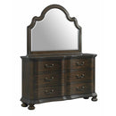  Elements International Avery AV600DRMR 6-Drawer Dresser with Mirror IMAGE 1