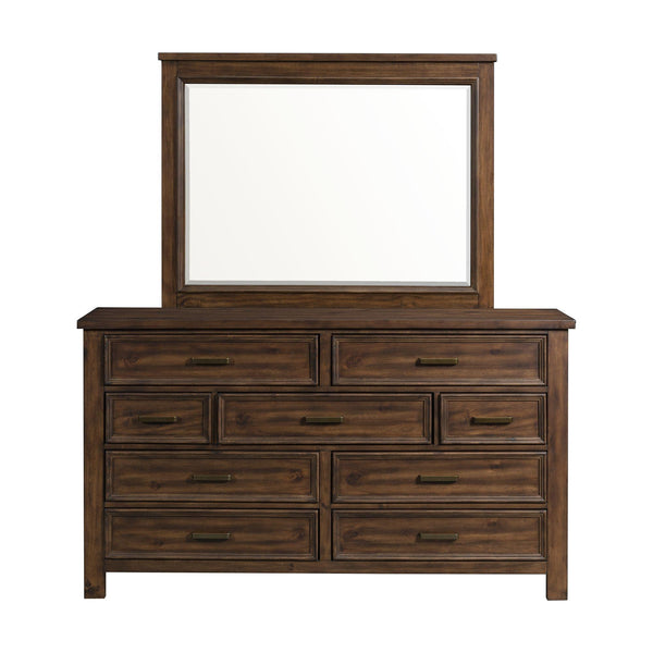  Elements International Sullivan SV500DRMR Dresser & Mirror Set IMAGE 1