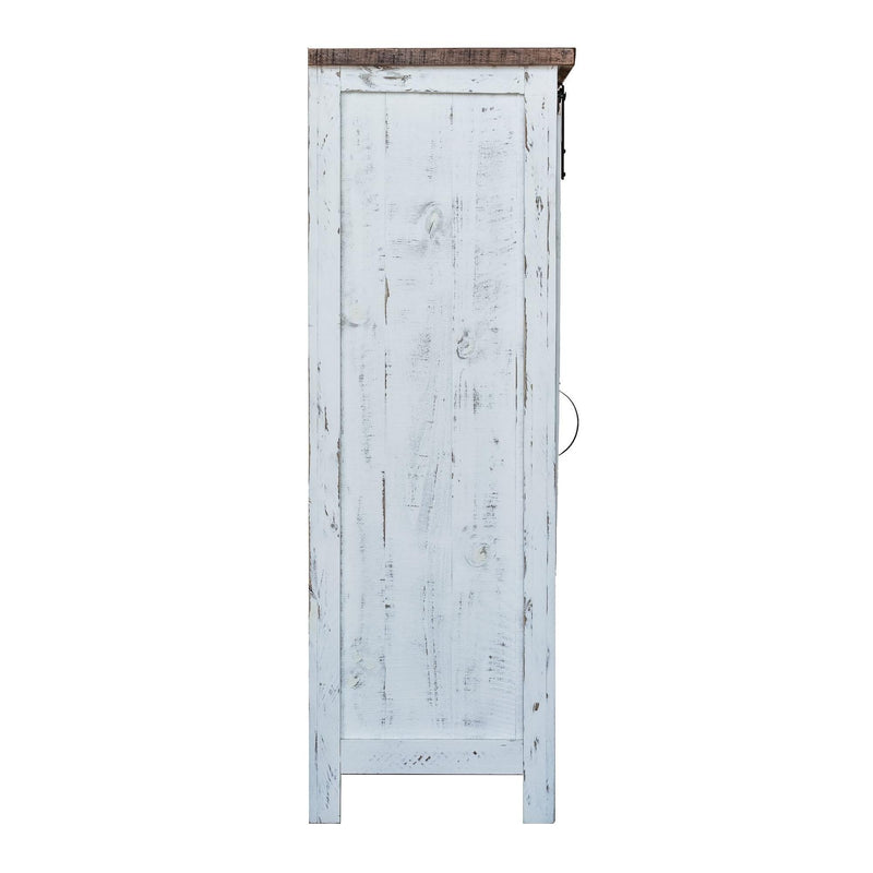  Elements International Benjamin MABJ100WD Lingerie Chest - White IMAGE 4