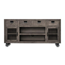  Elements International Industrial MAIN300TV TV Stand - Grey IMAGE 1