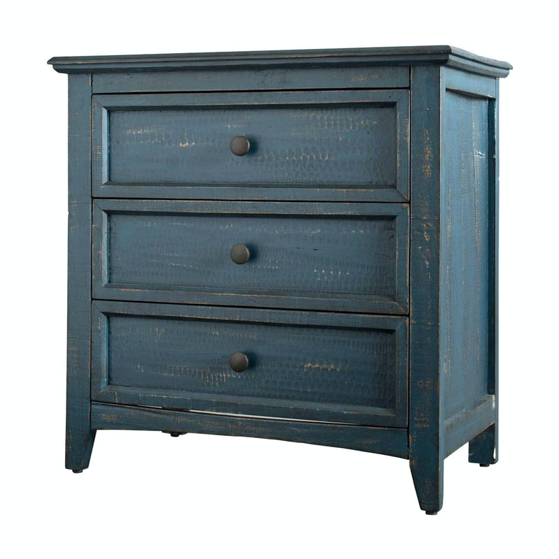  Elements International Luis MALS10CN Accent Chest - Blue IMAGE 2
