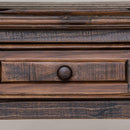  Elements International Mallorca MAML100TV Media Console - Brown IMAGE 4