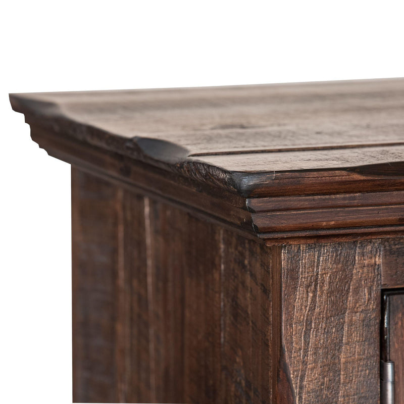  Elements International Mallorca MAML100TV Media Console - Brown IMAGE 5