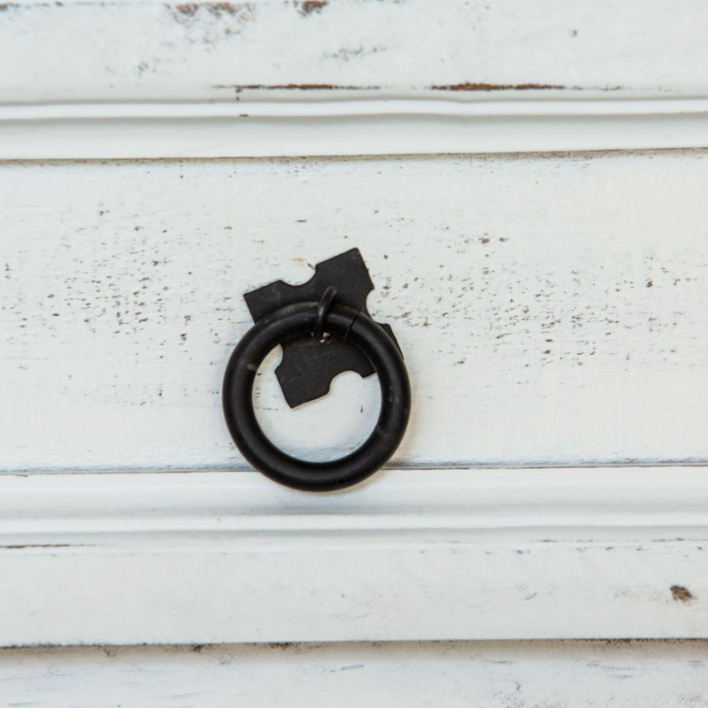  Elements International Matthew MAMW022KI Kitchen Island - White/Brown IMAGE 5