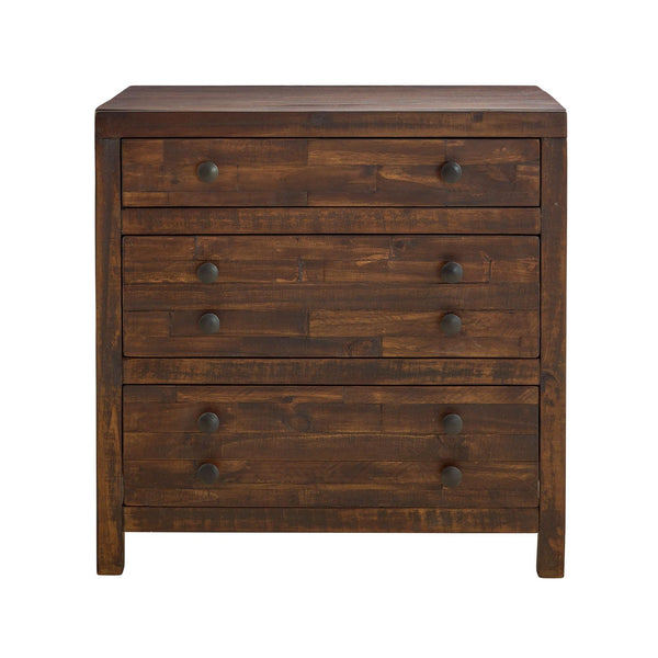  Elements International Pedro MAPD08CN Accent Chest - Chocolate IMAGE 1