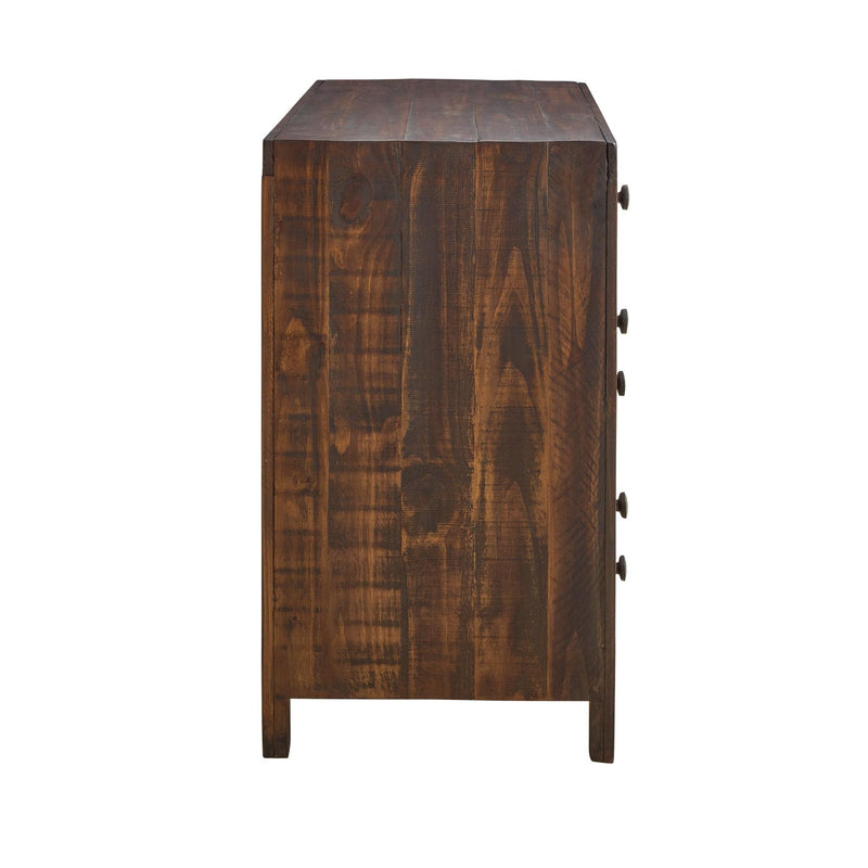  Elements International Pedro MAPD08CN Accent Chest - Chocolate IMAGE 3