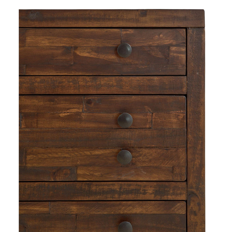  Elements International Pedro MAPD08CN Accent Chest - Chocolate IMAGE 4