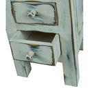  Elements International Alma MAAL700WR Wine Rack - Antique White IMAGE 4