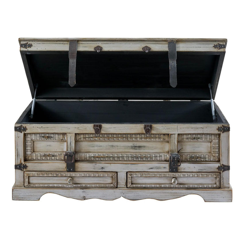  Elements International Emilio MAEL300CT Cocktail Table - Light Grey IMAGE 3