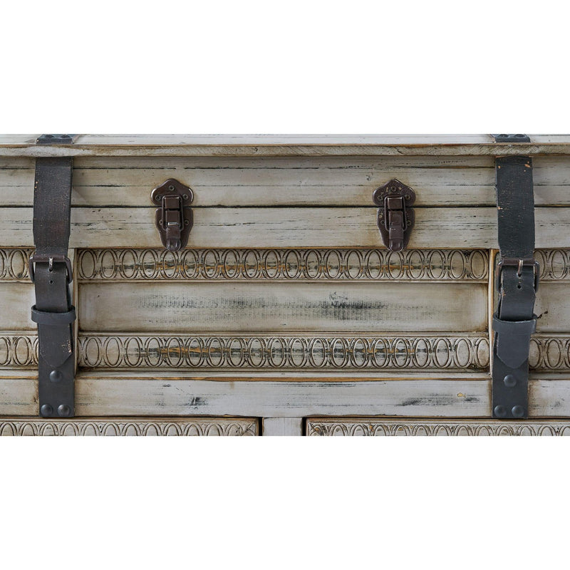  Elements International Emilio MAEL300CT Cocktail Table - Light Grey IMAGE 4