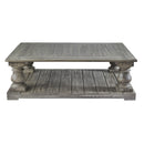  Elements International Ivan MAIV300CT Cocktail Table - Smoke Grey IMAGE 2