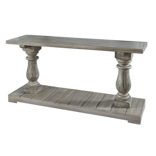  Elements International Ivan MAIV300ST Sofa Table - Smoke Grey IMAGE 1