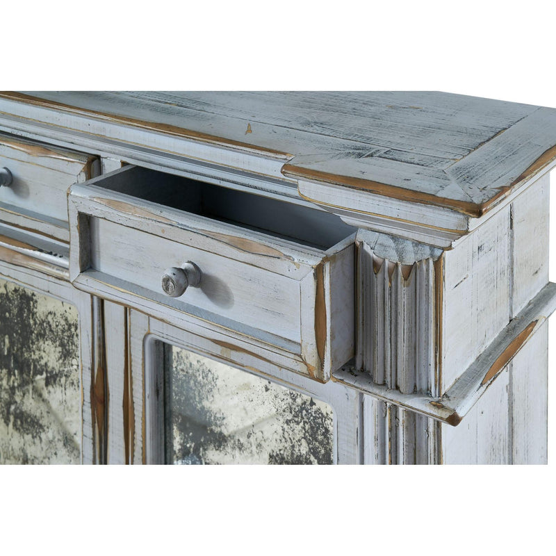  Elements International Kevin MAKV300CN Accent Cabinet - Light Grey IMAGE 3