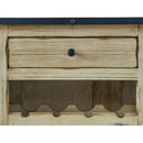  Elements International Nicole MANC900WC Bar Cabinet - Antique Cream IMAGE 3