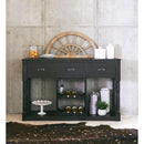  Elements International Griffin MAGF21BR Bar Cabinet - Salvaged Black IMAGE 6
