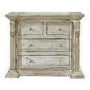  Elements International Rebecca MARC700CN Accent Chest - Antique White IMAGE 1