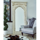  Elements International Rebecca MARC700MR Mirror - Antique White IMAGE 4