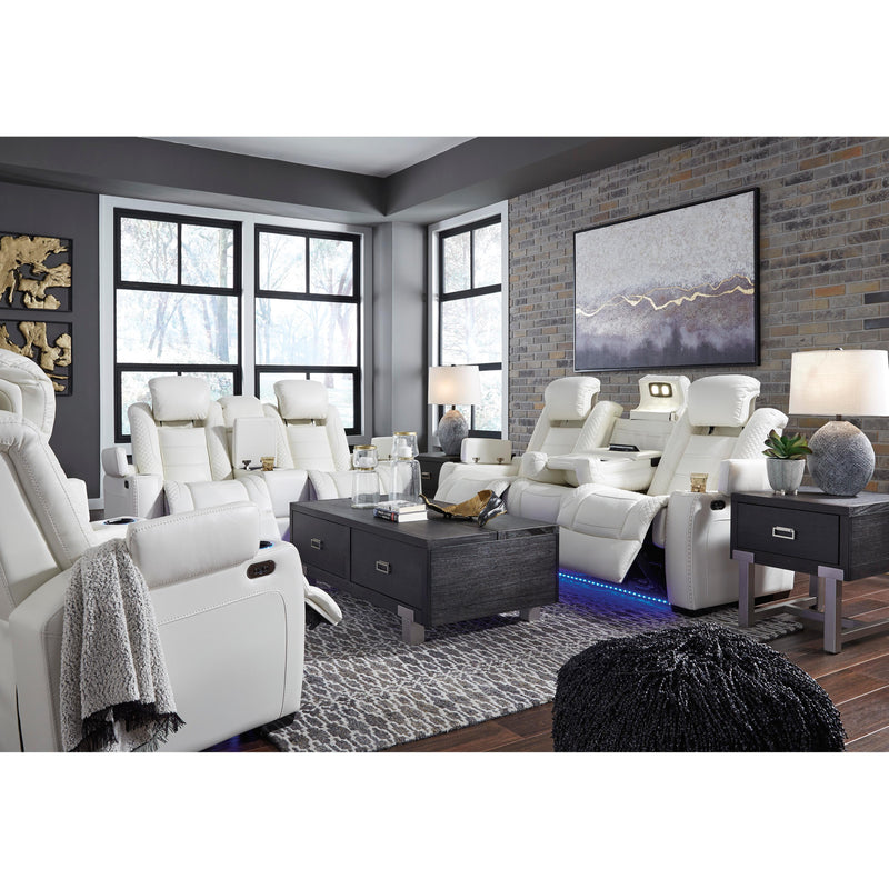 Signature Design by Ashley Party Time 3700413 Power Recliner with Adjustable Headrest IMAGE 13