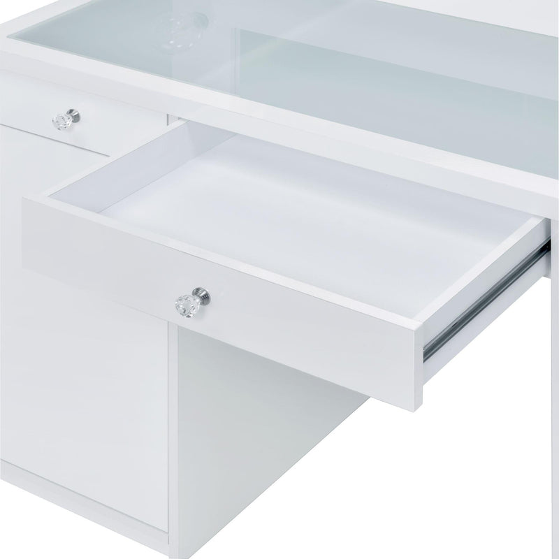  Elements International Amia CVAM700VB/VM Vanity Set - White IMAGE 4