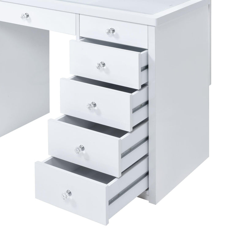  Elements International Amia CVAM700VB/VM Vanity Set - White IMAGE 5